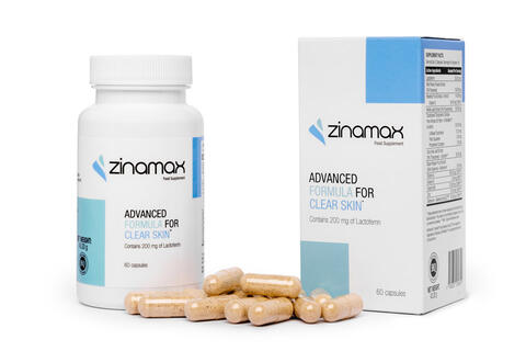 Zinamax Acne Supplement.