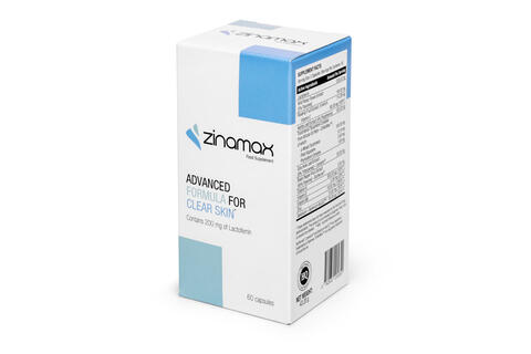 Zinamax Acne Supplement.