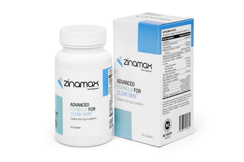 Zinamax Acne Supplement.